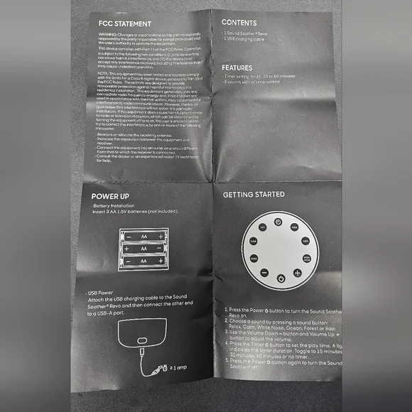 Sharper Image Sound Machine - Picture 2 of 7